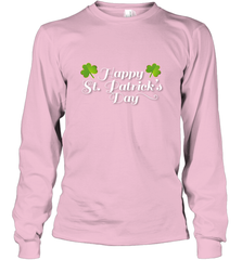 Shamrock Happy St patrick's Shirt for men and women (2) Long Sleeve T-Shirt Long Sleeve T-Shirt - skytshirtshop