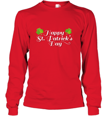 Shamrock Happy St patrick's Shirt for men and women (2) Long Sleeve T-Shirt Long Sleeve T-Shirt - skytshirtshop