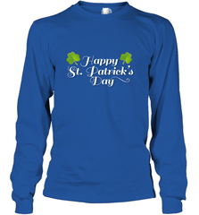 Shamrock Happy St patrick's Shirt for men and women (2) Long Sleeve T-Shirt Long Sleeve T-Shirt - skytshirtshop