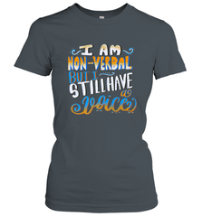 Special Needs NonVerbal Autism Awesome Women's T-Shirt Women's T-Shirt - skytshirtshop