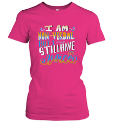 Special Needs NonVerbal Autism Awesome Women's T-Shirt Women's T-Shirt - skytshirtshop