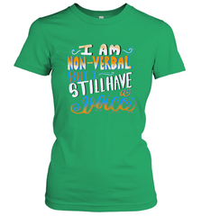 Special Needs NonVerbal Autism Awesome Women's T-Shirt Women's T-Shirt - skytshirtshop