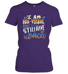 Special Needs NonVerbal Autism Awesome Women's T-Shirt Women's T-Shirt - skytshirtshop
