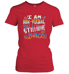 Special Needs NonVerbal Autism Awesome Women's T-Shirt Women's T-Shirt - skytshirtshop