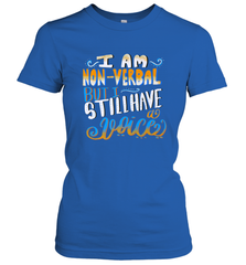 Special Needs NonVerbal Autism Awesome Women's T-Shirt Women's T-Shirt - skytshirtshop