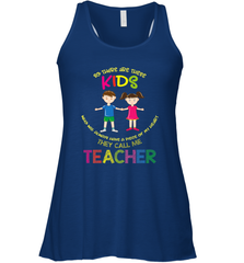 They Call Me Teacher School Kids Fun Appreciation Women's Racerback Tank Women's Racerback Tank - skytshirtshop