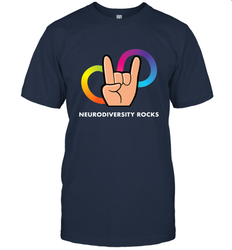 Neurodiversity Rocks Shirt Brain Autism Awareness Men's T-Shirt