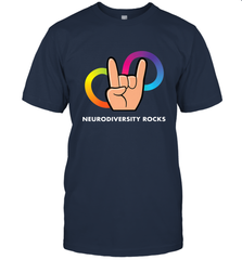 Neurodiversity Rocks Shirt Brain Autism Awareness Men's T-Shirt Men's T-Shirt - skytshirtshop