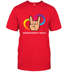 Neurodiversity Rocks Shirt Brain Autism Awareness Men's T-Shirt Men's T-Shirt - skytshirtshop
