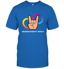 Neurodiversity Rocks Shirt Brain Autism Awareness Men's T-Shirt Men's T-Shirt - skytshirtshop