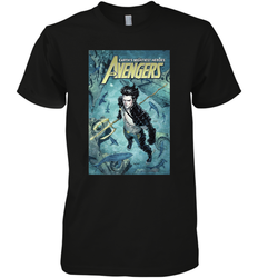 Marvel Namor Avengers Comic Cover Men's Premium T-Shirt