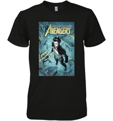 Marvel Namor Avengers Comic Cover Men's Premium T-Shirt Men's Premium T-Shirt - skytshirtshop