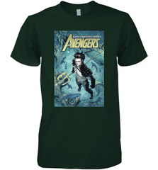 Marvel Namor Avengers Comic Cover Men's Premium T-Shirt Men's Premium T-Shirt - skytshirtshop