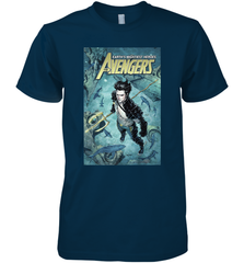 Marvel Namor Avengers Comic Cover Men's Premium T-Shirt Men's Premium T-Shirt - skytshirtshop