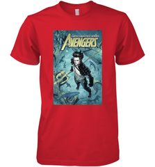 Marvel Namor Avengers Comic Cover Men's Premium T-Shirt Men's Premium T-Shirt - skytshirtshop