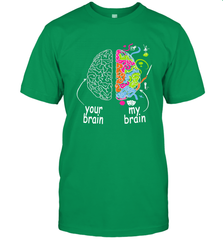Neurodiversity brain Gift idea for Dyslexia ADHD Autism ASD Men's T-Shirt Men's T-Shirt - skytshirtshop