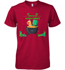 This is my lucky shirt on St Patricks Day Men's Premium T-Shirt Men's Premium T-Shirt - skytshirtshop
