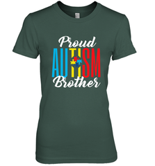 Proud Autism Brother Awareness Support Premium T Shirt Women's Premium T-Shirt Women's Premium T-Shirt - skytshirtshop
