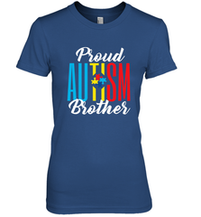 Proud Autism Brother Awareness Support Premium T Shirt Women's Premium T-Shirt Women's Premium T-Shirt - skytshirtshop