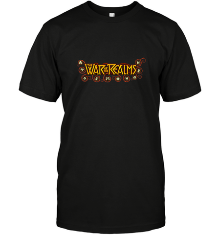 Marvel War of the Realms Comic Logo Men's T-Shirt Men's T-Shirt / Black / S Men's T-Shirt - skytshirtshop