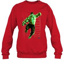 Marvel Infinity War Incredible Hulk Smash Crewneck Sweatshirt Crewneck Sweatshirt - skytshirtshop