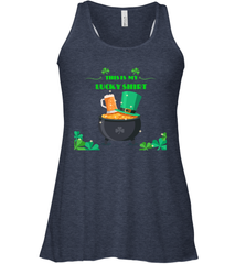 This is my lucky shirt on St Patricks Day Women's Racerback Tank Women's Racerback Tank - skytshirtshop