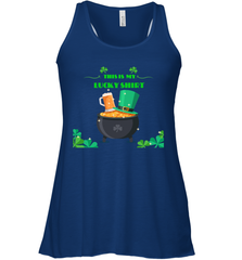 This is my lucky shirt on St Patricks Day Women's Racerback Tank Women's Racerback Tank - skytshirtshop