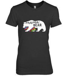 Mama Bear Autism t shirt Autism Awareness Month Women's Premium T-Shirt