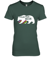 Mama Bear Autism t shirt Autism Awareness Month Women's Premium T-Shirt Women's Premium T-Shirt - skytshirtshop