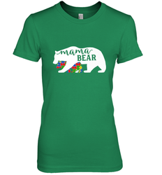 Mama Bear Autism t shirt Autism Awareness Month Women's Premium T-Shirt