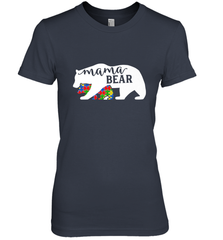 Mama Bear Autism t shirt Autism Awareness Month Women's Premium T-Shirt Women's Premium T-Shirt - skytshirtshop