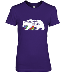 Mama Bear Autism t shirt Autism Awareness Month Women's Premium T-Shirt Women's Premium T-Shirt - skytshirtshop