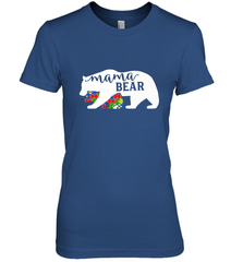 Mama Bear Autism t shirt Autism Awareness Month Women's Premium T-Shirt Women's Premium T-Shirt - skytshirtshop