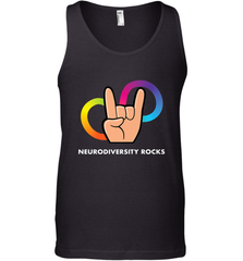 Neurodiversity Rocks Shirt Brain Autism Awareness Men's Tank Top Men's Tank Top - skytshirtshop