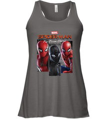 Marvel Spider Man Far From Home Suit Panel Logo Women's Racerback Tank Women's Racerback Tank - skytshirtshop