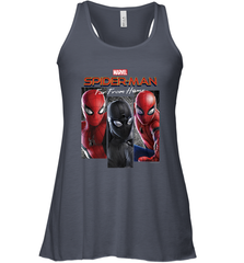 Marvel Spider Man Far From Home Suit Panel Logo Women's Racerback Tank Women's Racerback Tank - skytshirtshop