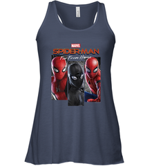 Marvel Spider Man Far From Home Suit Panel Logo Women's Racerback Tank Women's Racerback Tank - skytshirtshop