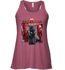 Marvel Spider Man Far From Home Suit Panel Logo Women's Racerback Tank Women's Racerback Tank - skytshirtshop