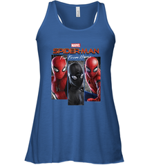 Marvel Spider Man Far From Home Suit Panel Logo Women's Racerback Tank Women's Racerback Tank - skytshirtshop