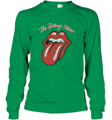 Mens The Rolling Stones Script Tongue Logo Long Sleeve T-Shirt Long Sleeve T-Shirt - skytshirtshop