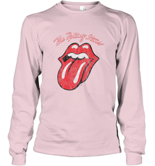 Mens The Rolling Stones Script Tongue Logo Long Sleeve T-Shirt Long Sleeve T-Shirt - skytshirtshop