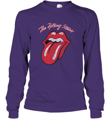 Mens The Rolling Stones Script Tongue Logo Long Sleeve T-Shirt Long Sleeve T-Shirt - skytshirtshop