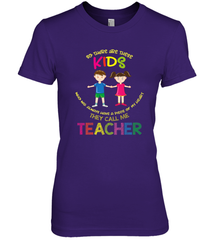They Call Me Teacher School Kids Fun Appreciation Women's Premium T-Shirt Women's Premium T-Shirt - skytshirtshop