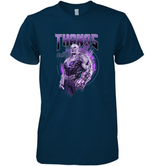 Marvel Infinity War Thanos Purple Distressed Men's Premium T-Shirt Men's Premium T-Shirt - skytshirtshop
