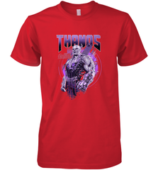 Marvel Infinity War Thanos Purple Distressed Men's Premium T-Shirt Men's Premium T-Shirt - skytshirtshop