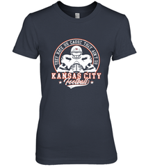 Vintage NFL Kansas City Football Logo Women's Premium T-Shirt Women's Premium T-Shirt - skytshirtshop