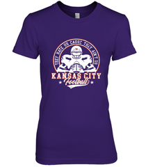 Vintage NFL Kansas City Football Logo Women's Premium T-Shirt Women's Premium T-Shirt - skytshirtshop