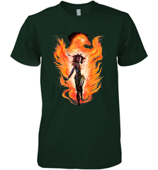 Marvel X Men Rise Of The Dark Phoenix Flames Men's Premium T-Shirt Men's Premium T-Shirt - skytshirtshop