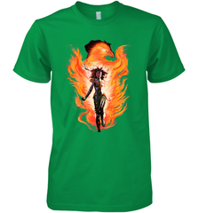 Marvel X Men Rise Of The Dark Phoenix Flames Men's Premium T-Shirt Men's Premium T-Shirt - skytshirtshop