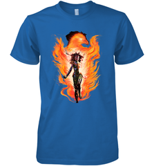 Marvel X Men Rise Of The Dark Phoenix Flames Men's Premium T-Shirt Men's Premium T-Shirt - skytshirtshop